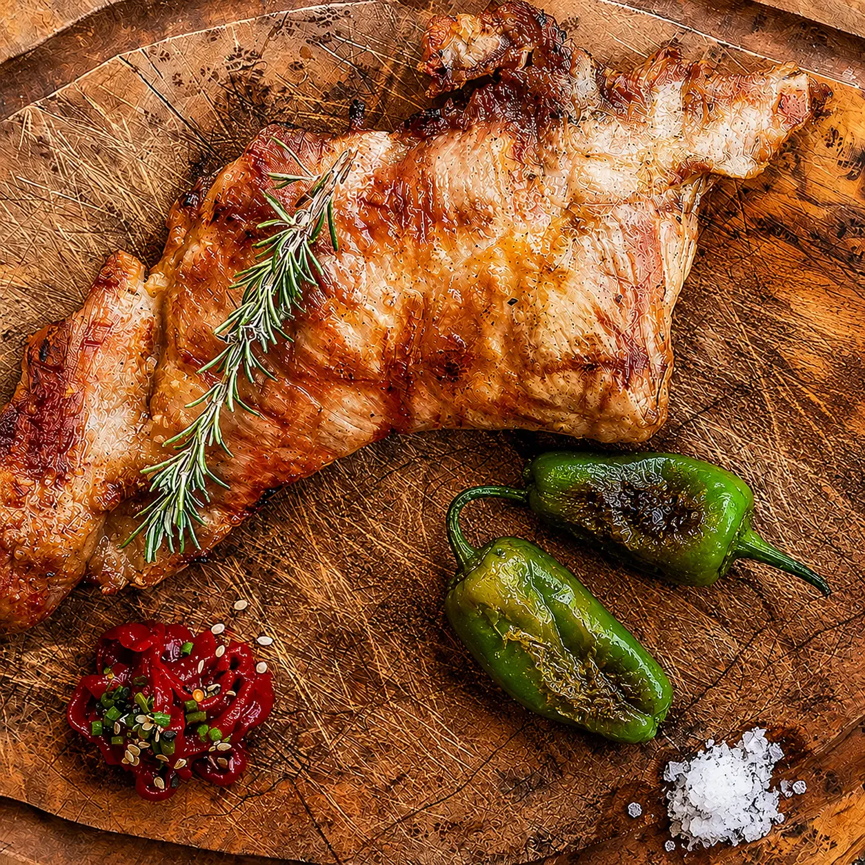Fleisch vom iberischen Schwein