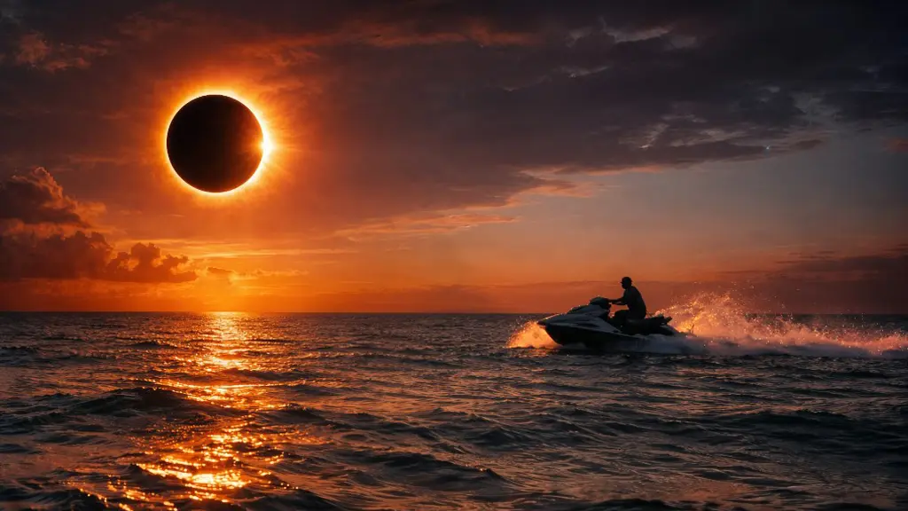 Sun eclipse event at Vanilla Beach Ibiza
